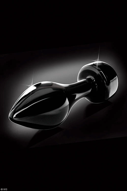 Pipedream Icicles Glass 3.25" Anal Plug 2 Pipedream Icicles Glass 3.25" Anal Plug - Image 2