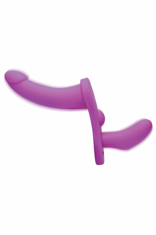 Strap U 9.5" Vibrating Strap-On With Harness & Remote 2 Strap U 9.5" Vibrating Strap-On With Harness & Remote - Image 2