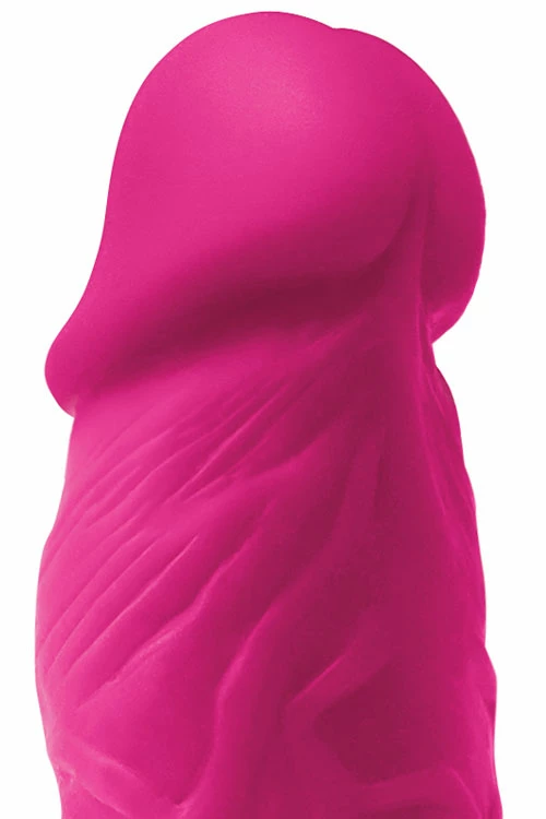 Nsnovelties 4" Realistic Satin Texture Silicone Dildo 2 Nsnovelties 4" Realistic Satin Texture Silicone Dildo - Image 2