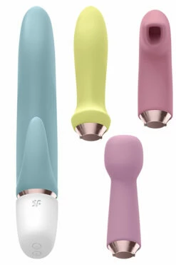 Satisfyer Rechargeable Marvelous Four Vibrator Set (4 Pce) - Rose Gold 6 Satisfyer Rechargeable Marvelous Four Vibrator Set (4 Pce) - Rose Gold -Women's Sex Toys Shop large 3 13