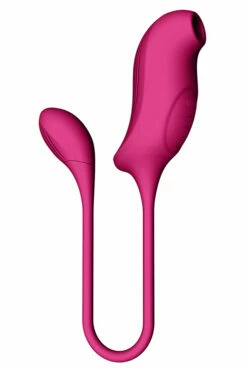 Vive Quino - 3.8" Egg Vibrator with Air Suction Clitoral Stimulation -Women's Sex Toys Shop large 3 138