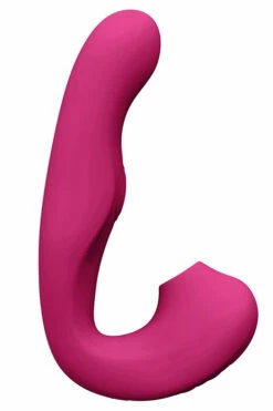 Vive Zaki - 6.5" Dual Stimulation Clitoral & G-Spot Vibrator with Air and Pulse Wave Technology -Women's Sex Toys Shop large 3 139