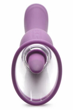 Inmi 9.6" Vibrating Pump with Tongue Stimulator & G-Spot Handle 8 Inmi 9.6" Vibrating Pump with Tongue Stimulator & G-Spot Handle -Women's Sex Toys Shop large 3 154