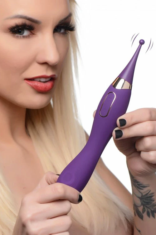 Inmi Dual-Ended Silicone Pulsing & Pinpoint G-Spot Vibrator 3 Inmi Dual-Ended Silicone Pulsing & Pinpoint G-Spot Vibrator - Image 3