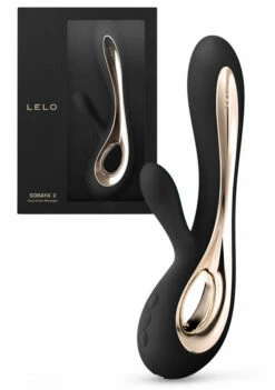 Lelo Soraya 2 Deluxe 8.7" Rabbit Vibrator -Women's Sex Toys Shop large 3 217