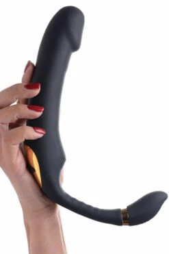 Inmi 7.4" Come-Hither Vibrator With Poseable Clitoral Stimulator 8 Inmi 7.4" Come-Hither Vibrator With Poseable Clitoral Stimulator -Women's Sex Toys Shop large 3 244