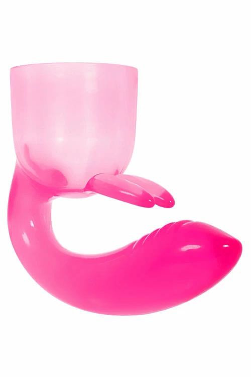 Adam and Eve Insertable 4.5" Magic Rabbit Wand Attachment 3 Adam and Eve Insertable 4.5" Magic Rabbit Wand Attachment - Image 3