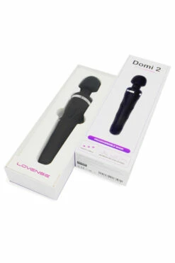 Lovense Domi 2 App Controlled Mini Wand Vibrator -Women's Sex Toys Shop large 3 300