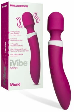 Doc Johnson iVIBE Select iWand 10" Silicone Massager -Women's Sex Toys Shop large 3 305