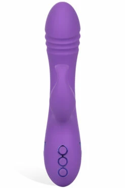 California Exotic 8" Rotating Silicone G-Spot Rabbit with Fluttering Teaser -Women's Sex Toys Shop large 3 327