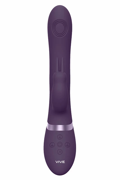 Shots Toys 8.8" Rini Triple Stimulation Thumping & Vibrating Rabbit Vibrator 3 Shots Toys 8.8" Rini Triple Stimulation Thumping & Vibrating Rabbit Vibrator - Image 3