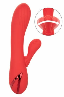 California Exotic Palisades Passion Rabbit Vibrator with Heat Function and Clitoral Teaser -Women's Sex Toys Shop large 3 362