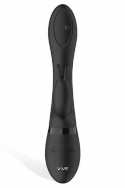 Vive Mira 8.5" Rabbit Vibrator With G-Spot Spinning Beads -Women's Sex Toys Shop large 3 391