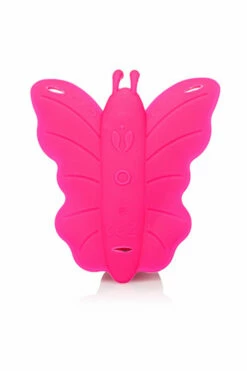 California Exotic USB-Rechargeable Silicone Butterfly Probe with Remote Control -Women's Sex Toys Shop large 3 432