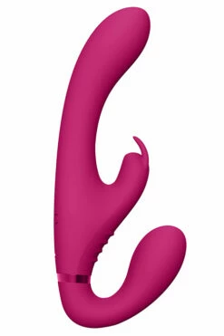 Shots Toys Rechargeable Suki Vibrating Rabbit Strapless Strap On 6 Shots Toys Rechargeable Suki Vibrating Rabbit Strapless Strap On -Women's Sex Toys Shop large 3 445