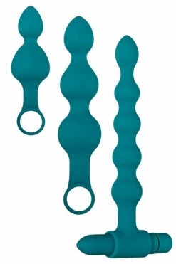 Adam and Eve Vibrating Bumpy Anal Bead Set (4 Pce) 5 Adam and Eve Vibrating Bumpy Anal Bead Set (4 Pce) -Women's Sex Toys Shop large 3 476