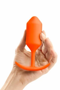 B-Vibe Snug Plug 3 - 4.7" Weighted Butt Plug -Women's Sex Toys Shop large 3 543