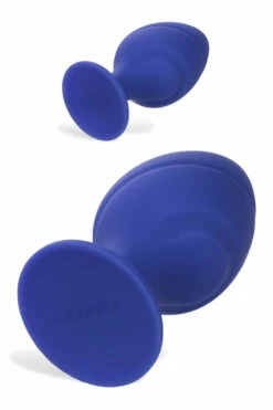 California Exotic Cheeky Purple Silicone Butt Plug Set (2 Pce) 6 California Exotic Cheeky Purple Silicone Butt Plug Set (2 Pce) -Women's Sex Toys Shop large 3 547