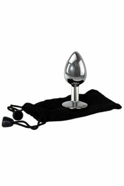 Adam and Eve 2.8" Butt Plug with Clear Gem Base 5 Adam and Eve 2.8" Butt Plug with Clear Gem Base -Women's Sex Toys Shop large 3 554