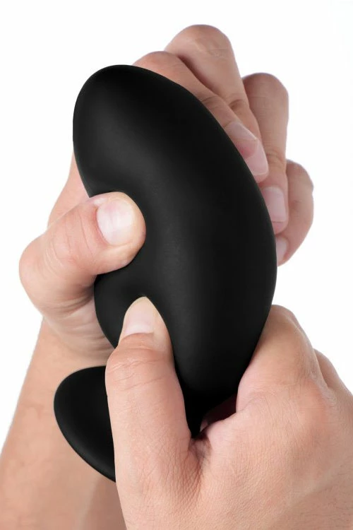 Squeeze-It Squeezable Silicone 5.1" Butt Plug 3 Squeeze-It Squeezable Silicone 5.1" Butt Plug - Image 3