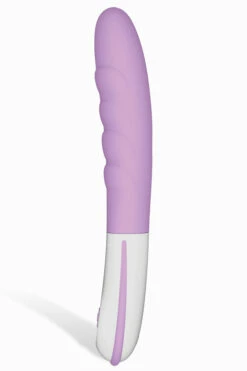 OVO Silkskyn 8.6" Silicone Ribbed Vibrator -Women's Sex Toys Shop large 3 58