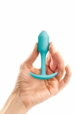 B-Vibe Snug Plug 1 - 3.4" Weighted Butt Plug 8 B-Vibe Snug Plug 1 - 3.4" Weighted Butt Plug -Women's Sex Toys Shop large 3 589