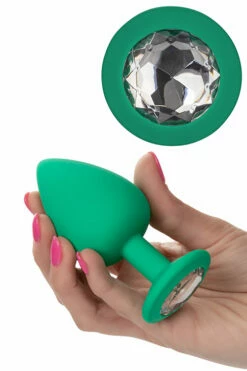 California Exotic Cheeky Gems Silicone Anal Training Kit (3 pce) -Women's Sex Toys Shop large 3 594