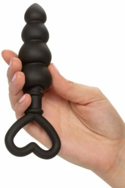 California Exotic 6.1" Graduated Silicone Butt Plug with Heart Handle 5 California Exotic 6.1" Graduated Silicone Butt Plug with Heart Handle -Women's Sex Toys Shop large 3 610