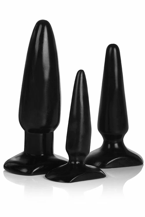 California Exotic 3 Piece PVC Anal Trainer Kit 3 California Exotic 3 Piece PVC Anal Trainer Kit - Image 3