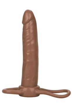 California Exotic 5.25" Dual Penetrator Strap On -Women's Sex Toys Shop large 3 632