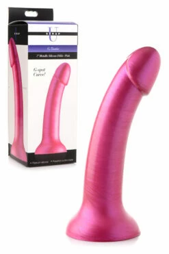 Strap U G-Tastic 7" Metallic Silicone Dildo 8 Strap U G-Tastic 7" Metallic Silicone Dildo -Women's Sex Toys Shop large 3 671