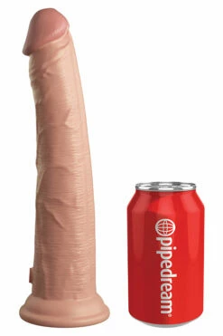 Pipedream King Cock Elite Dual Density 10" Silicone Dildo -Women's Sex Toys Shop large 3 718