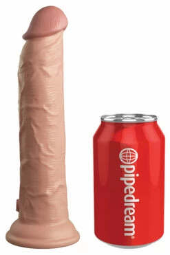 Pipedream King Cock Elite Dual Density 9" Silicone Dildo -Women's Sex Toys Shop large 3 719
