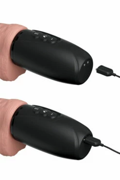 Pipedream King Cock Thrusting, Heating & Vibrating Dildo -Women's Sex Toys Shop large 3 721