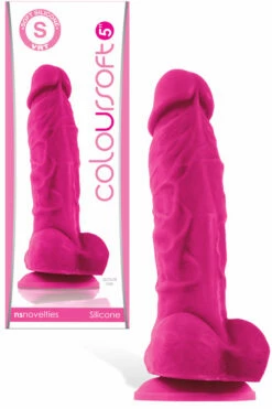 Nsnovelties 6.7" Realistic Soft Silicone Dildo With Suction Base 6 Nsnovelties 6.7" Realistic Soft Silicone Dildo With Suction Base -Women's Sex Toys Shop large 3 735