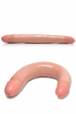 SexFlesh Realistic 17.5" Double Ended Dong -Women's Sex Toys Shop large 3 737