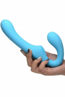 Strap U Vibrating 8.4" Strapless Strap On With Remote -Women's Sex Toys Shop large 3 745