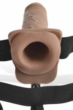 Pipedream 7" Hollow Strap On With Remote -Women's Sex Toys Shop large 3 749
