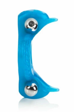 California Exotic Double Dolphin Vibrating Cock Ring with Removable Bullets -Women's Sex Toys Shop large 3 808