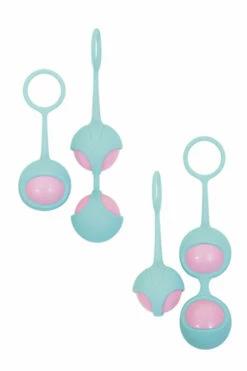 Adam and Eve Kegel Training Set with Single & Duo-Ball Trainer -Women's Sex Toys Shop large 3 821