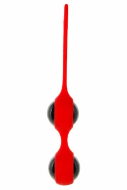 Adam and Eve Scarlet Couture Glass Duo-Ball Kegel Exerciser -Women's Sex Toys Shop large 3 824