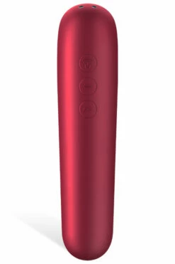 Satisfyer Dual Love - 6.3" Clitoral Stimulator with Air Pulse Tech, Vibration & App Control 5 Satisfyer Dual Love - 6.3" Clitoral Stimulator with Air Pulse Tech, Vibration & App Control -Women's Sex Toys Shop large 3 88