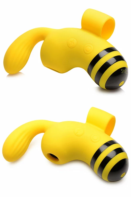 Shegasm Sucky Bee Clitoral Stimulating Finger Vibrator 3 Shegasm Sucky Bee Clitoral Stimulating Finger Vibrator - Image 3