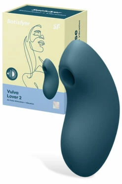 Satisfyer Vulva Lover 2 Air Pulse Clitoral Stimulator with Vibration -Women's Sex Toys Shop large 4 104