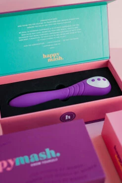 Happy Mash Escape Air-Pulse & Suction Clitoral Stimulator with G-Spot Vibration 8 Happy Mash Escape Air-Pulse & Suction Clitoral Stimulator with G-Spot Vibration -Women's Sex Toys Shop large 4 111