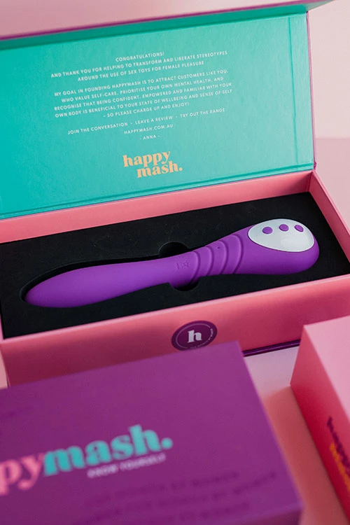 Happy Mash Escape Air-Pulse & Suction Clitoral Stimulator with G-Spot Vibration 4 Happy Mash Escape Air-Pulse & Suction Clitoral Stimulator with G-Spot Vibration - Image 4