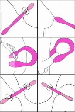 Inmi Double Thump 14.5" Vibrating Dual-Ended Dong -Women's Sex Toys Shop large 4 164