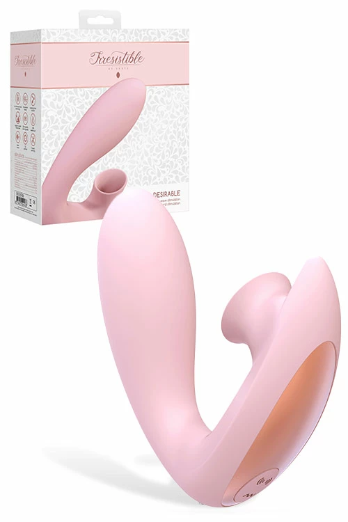 Shots Toys Desirable Dual Stimulation Air Pulse Vibrator 4 Shots Toys Desirable Dual Stimulation Air Pulse Vibrator - Image 4