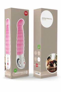 Fun Factory 9" Rechargeable Ribbed G-Spot Vibrator -Women's Sex Toys Shop large 4 197