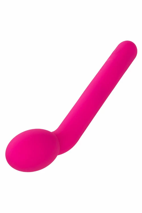 California Exotic Liquid Silicone Tulip - 6.25" G-Spot Vibrator 4 California Exotic Liquid Silicone Tulip - 6.25" G-Spot Vibrator - Image 4